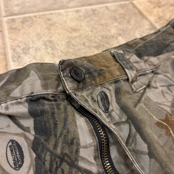 Outfitters Ridge Mens Realtree Hardwoods Camo Cargo Pants XL 40-42 Cotton - Picture 7 of 10